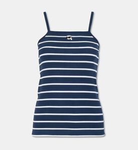 Karl Lagerfeld Top Ikon Striped, Packshot View