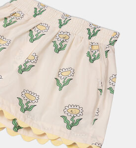 Cotton Elastic Waistband Shorts Cotton Elastic Waistband Shorts