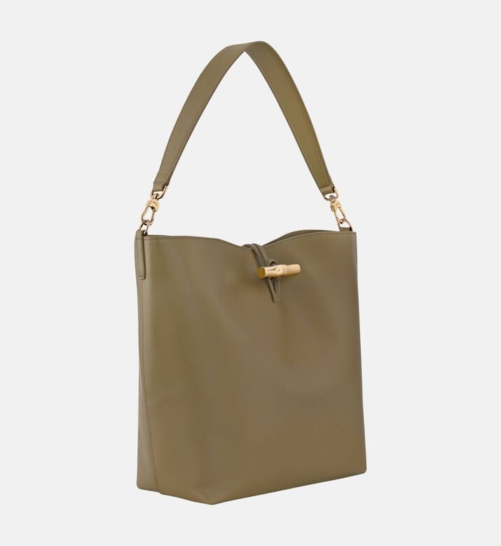 Longchamp Le Roseau Leather Hobo Bag, Packshot View