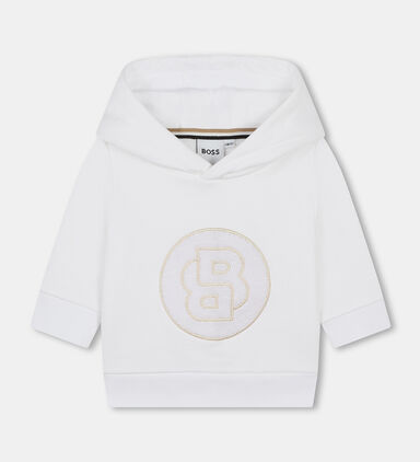 Embroidered Hooded Sweatshirt