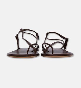 Soeur Rosalie Leather String Sandals, Packshot View