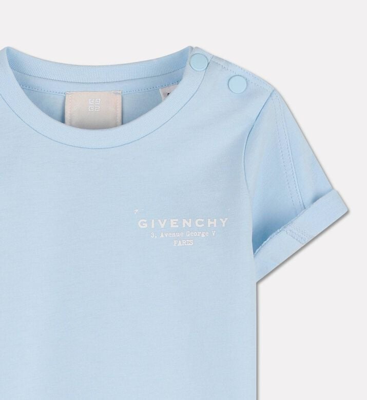 Givenchy Fold-down Sleeve Organic T-shirt, Packshot View