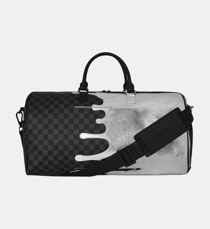 Sprayground Silver Side Drip Mini Duffle Bag, Packshot View