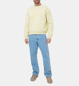 بنطال جينز غانون بساق مستقيمة