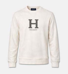Hackett London Heritage Logo-print Long-sleeve Sweater, Packshot View