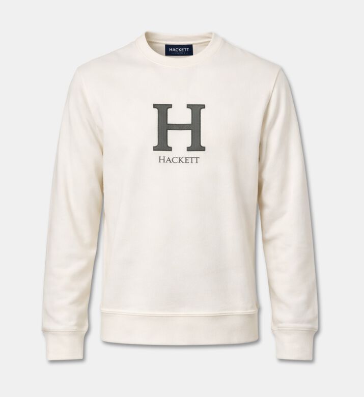 Hackett London Heritage Logo-print Long-sleeve Sweater, Packshot View