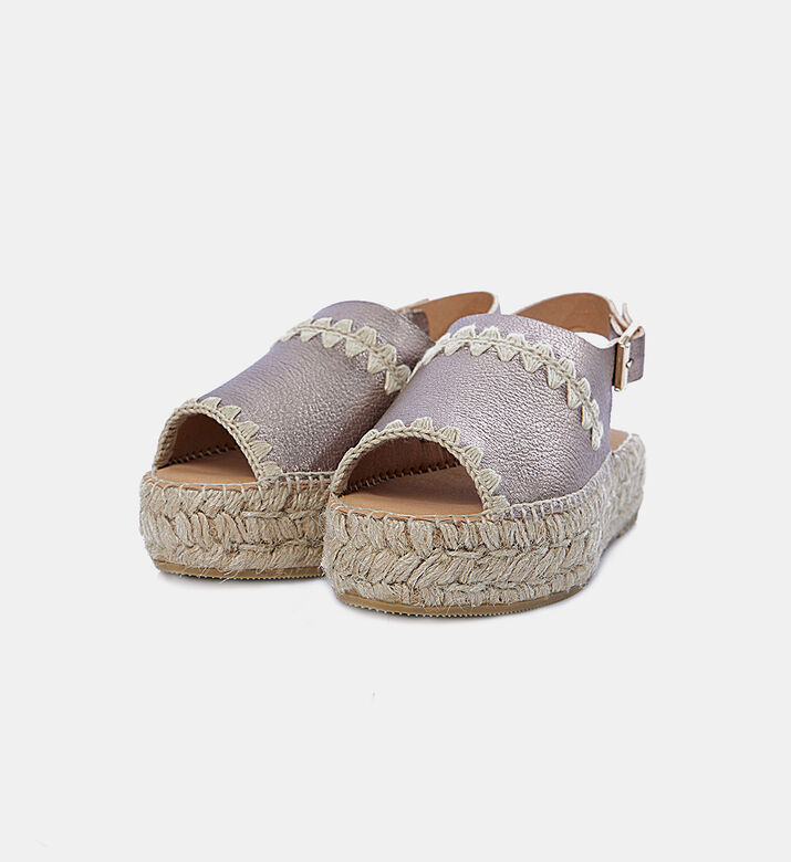 Embroidered Jute Sandals Embroidered Jute Sandals
