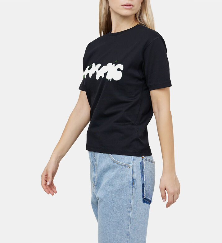 بلوزة إيدجار بلانز بشعار قصيرة