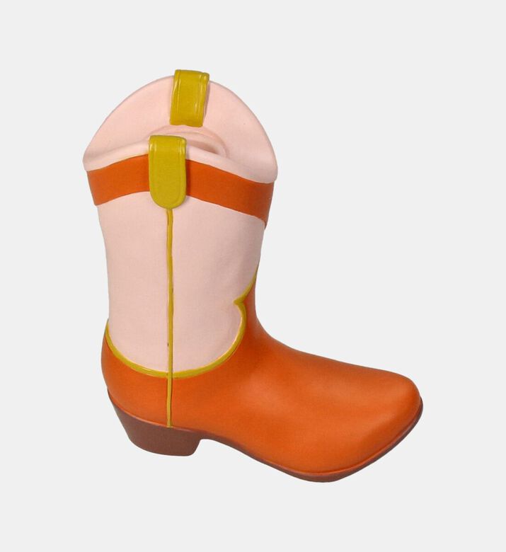 Kersten Cowboy Boot Polyresin Candle Stick, Packshot View