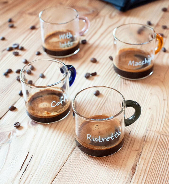 Borosilicate Coffee Cup 6-piece Borosilicate Coffee Cup 6-piece