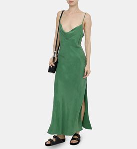 Moss Charlotte Vegan Silk Slip Dress