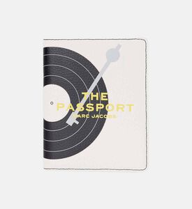 Marc Jacobs Vinyl Record-print Passport Case, Packshot View