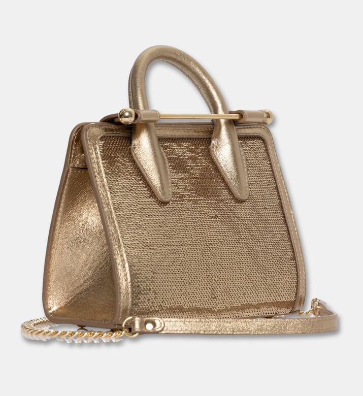 Strathberry Bag Nano, Gold, Packshot View