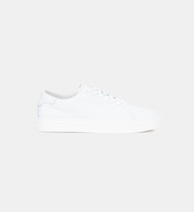 Leather Low-top Lace-up Sneakers