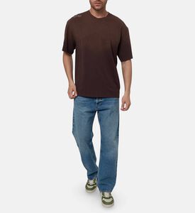 Axel Arigato Double-stitched Hem T-shirt, Model View