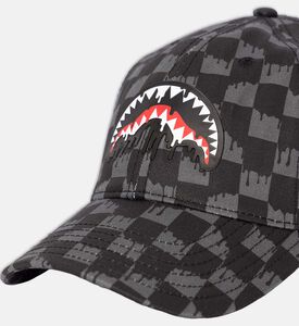 Mosh Pit Checkered Sharkmouth Cap
