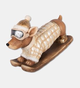 Clayre & Eef Dog Stretching Decoration, Packshot View