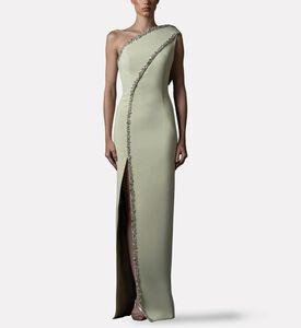 Jean Louis Sabaji Dress Assymetric, Model View