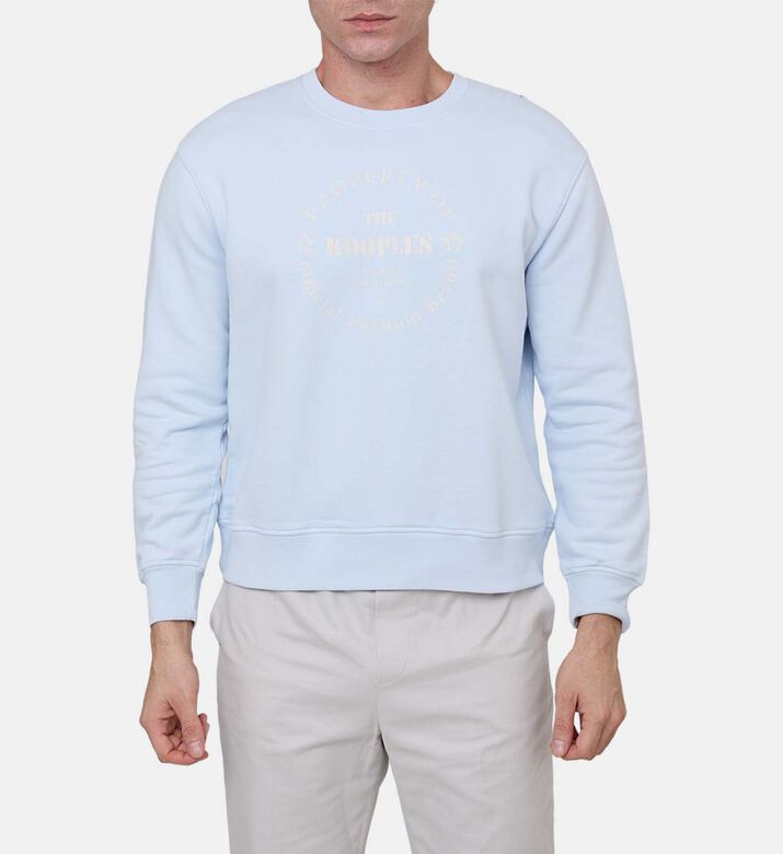 Graphic Logo-print Long-sleeve Sweatshirt