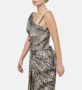 توب سيرسي بقصّة منسدلة غير متماثلة