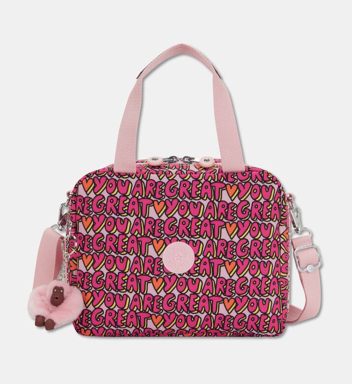 Kipling Lunch Bag Miyo U R Great Prt, Packshot View