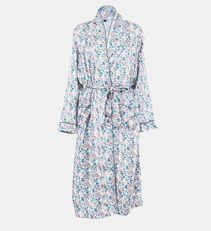 روب بوليستر مزين بأزهار