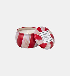 Japonica Crushed Candy Cane Scented Candle Tin