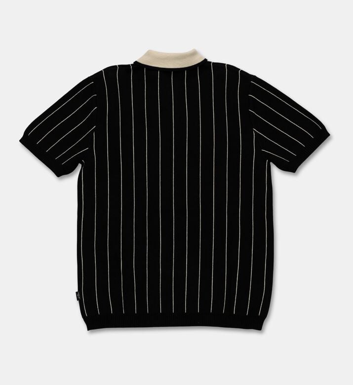 Les Deux Pinstripe Short-sleeve Polo Shirt, Packshot View