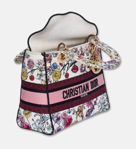 Dior Embroidered Canvas Top-handle Bag, Packshot View