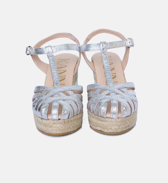 صندل معدني جوت بكعب ويدج