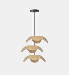 Umage Forget Me Not Oak Wood Pendant Lamp, Camel, Packshot View