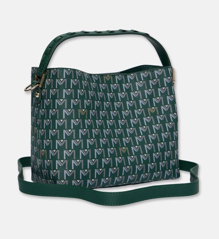 Maya.M Tresse Monogram Printed Bucket Bag, Packshot View
