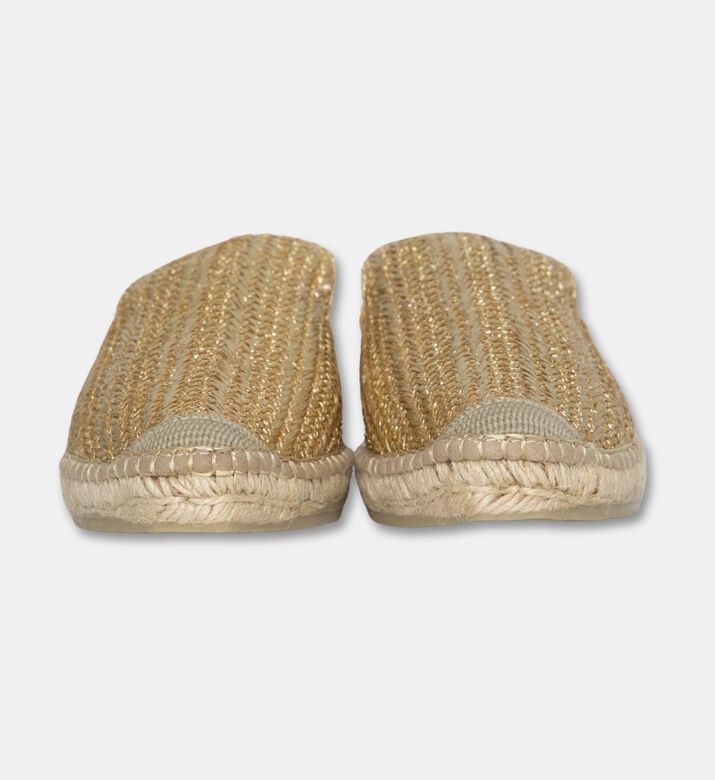 Salvi Metallic Woven Espadrille Mule, Packshot View