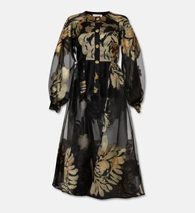 Poca and Poca Sheer Floral Embroidered Blouse, Packshot View