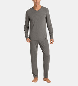 سروال غير رسمي قطن برباط