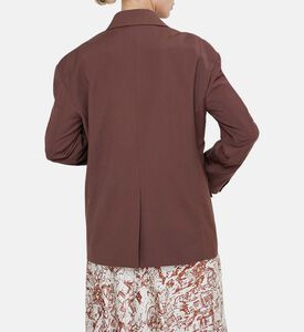 بليزر إنزو من مزيج الصوف