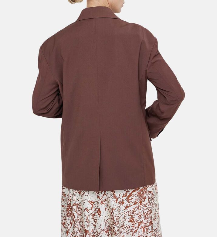 بليزر إنزو من مزيج الصوف