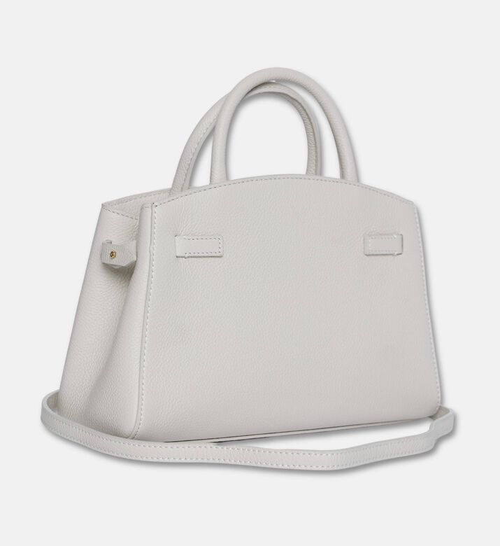 Demellier The Small Hudson Crossbody Bag, Beige, Packshot View