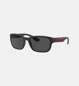 Acetate Square Frame Stripe Design Sunglasses 57 Acetate Square Frame Stripe Design Sunglasses 57