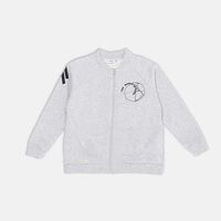 Cotton Athletic Bomber Jacket