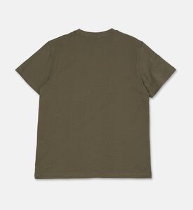 Hugo Button Closure Regular-fit Denim Pants, Olive, 4y, Packshot View