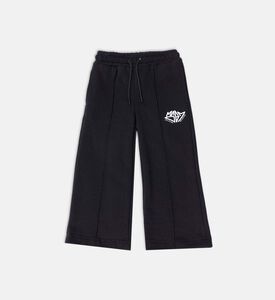 Classic Cotton Wide-leg Trousers