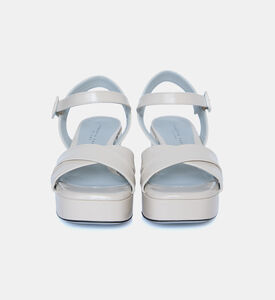 Tella Heel Calf Leather Sandals