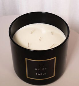 Home Life Style Candle Glass Cup Amber Musk, Packshot View