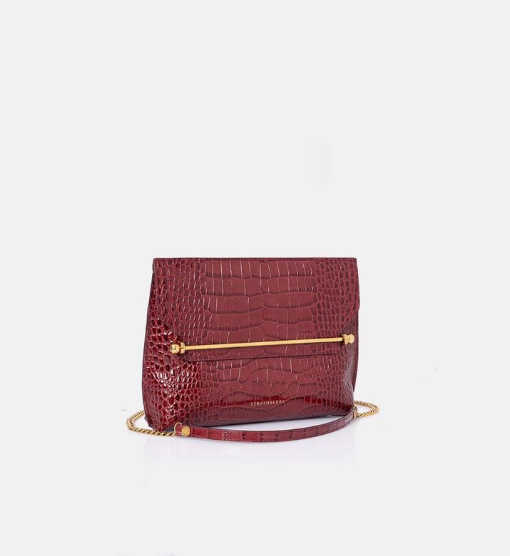 Strathberry Stylist Leather Chain Strap Bag, Packshot View Strathberry Stylist Leather Chain Strap Bag, Packshot View