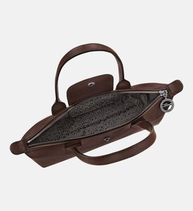 Longchamp Compact Leather Shoulder Bag, Packshot View