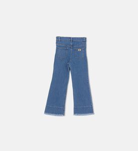 La Mia Bambina Wide-leg Denim Pants, Packshot View
