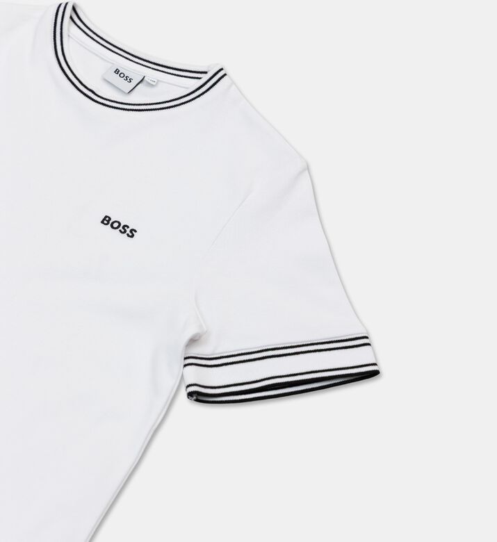 Boss Colorful Trim Piqu&eacute; T-shirt, Packshot View