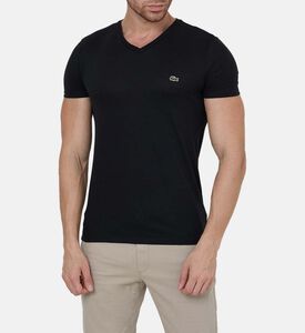 V-neck Pima Cotton Jersey T-shirt