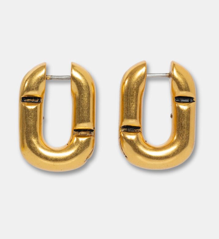 Marc Jacobs Erngs Huggie Hoops, Gold, Packshot View